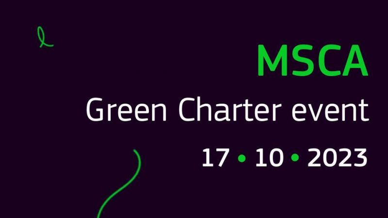 EK informativni dan: MSCA zelena povelja