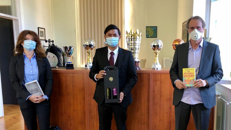 Posjet indijskog veleposlanika...