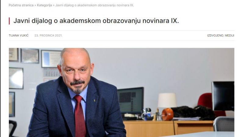 PhD Ivan Tanta, associate professor,...