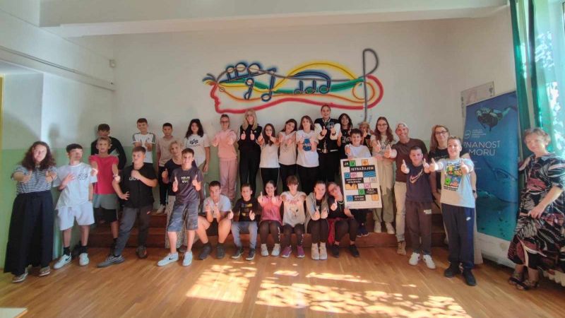 Posjet školi povodom nadolazeće Noći...